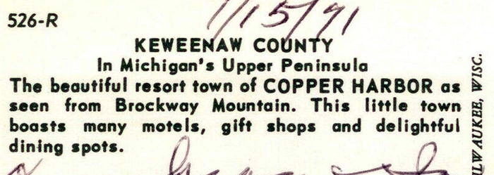 King Copper Motels - Vintage Postcard